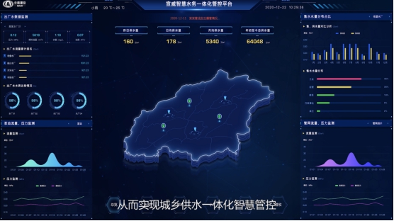 宣威智慧水務(wù)一體化平臺(tái)順利上線！